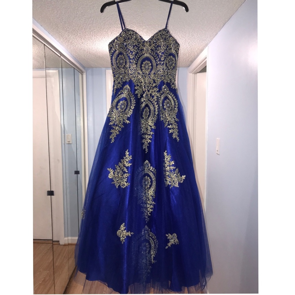Royal blue  dress